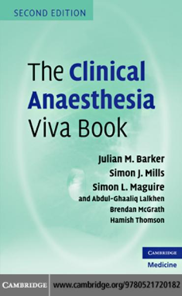 Clinical Anaesthesia Viva Book