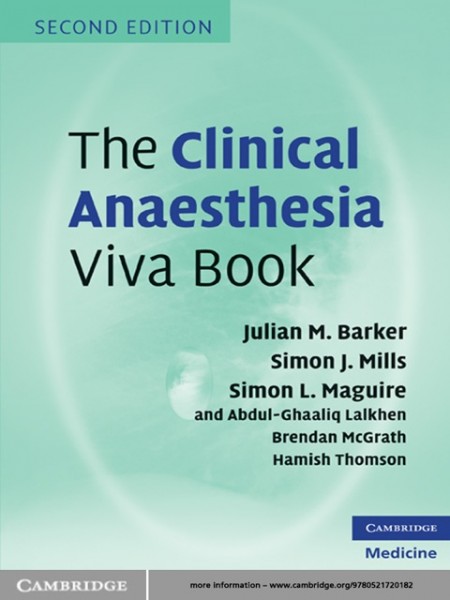 Clinical Anaesthesia Viva Book