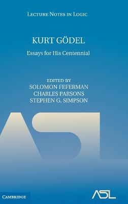 Kurt Godel: Essays for his Centennial