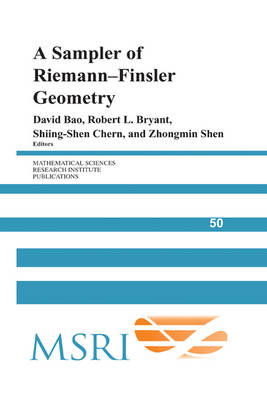 Sampler of Riemann-Finsler Geometry