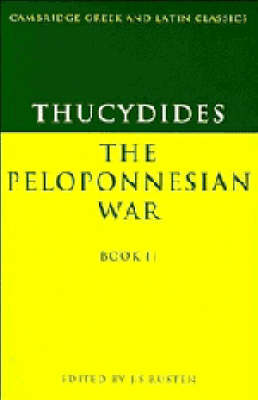 Thucydides: The Peloponnesian War Book II