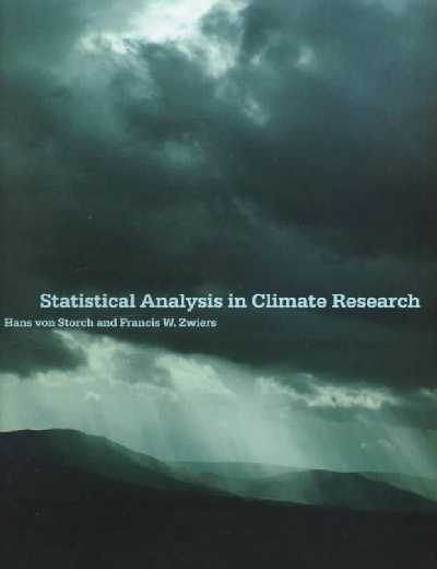 Statistical Analysis in Climate Research