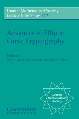 Advances in Elliptic Curve Cryptography