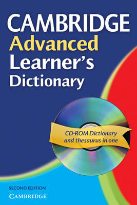 Cambridge Advanced Learner's Dictionary Paperback with CD-ROM 2nd Revised edition