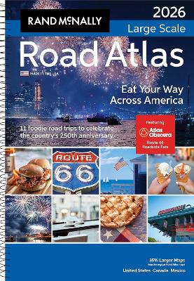 2026 Rand McNally Large Scale Road Atlas: Lsra