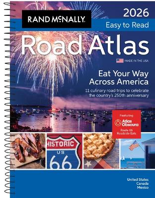 2026 Rand McNally Easy to Read Midsize Road Atlas: DRAM