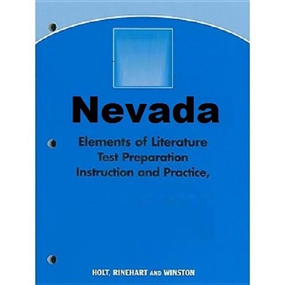 Elements of Literature: Test Prep and Practice Introductory Course NV