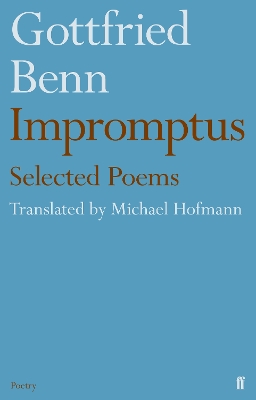 Gottfried Benn - Impromptus Main