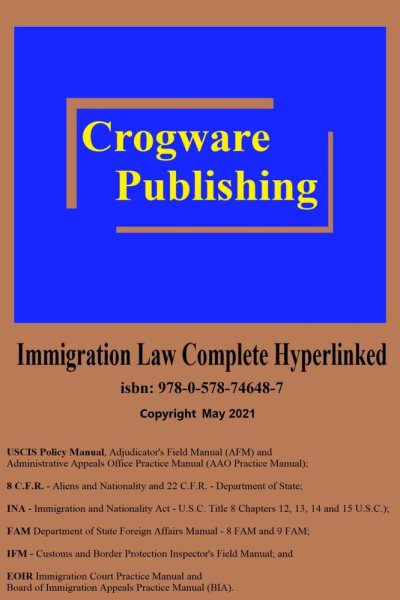 Immigration Law Complete Hyperlinked