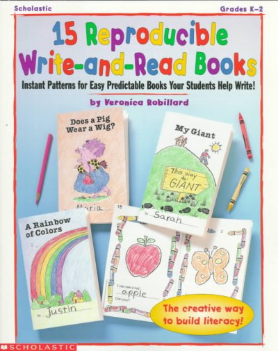 15 Reproducible Write-And-Read Books