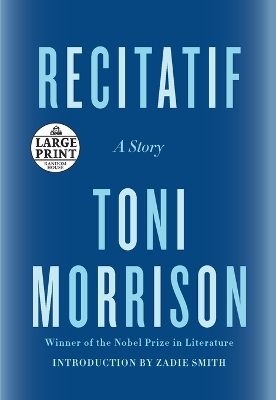 Recitatif: A Story Large type / large print edition