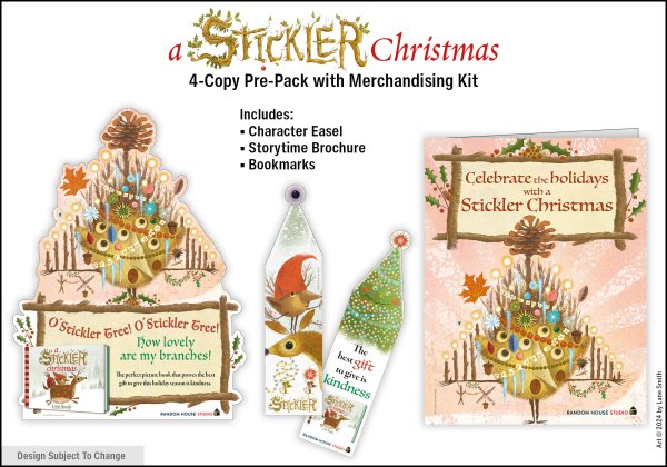 Stickler Christmas 4-Copy Pre-Pack with Merchandising Kit