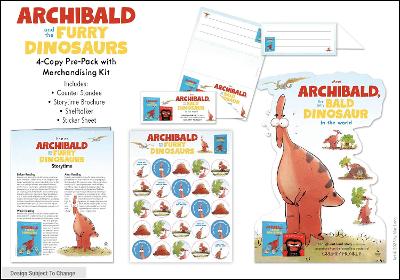 Archibald and the Furry Dinosaurs 4-Copy Pre-Pack with Merchandising Kit