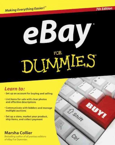 eBay for Dummies Bound for Schools & Libraries ed.