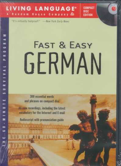 Fast & Easy German Compact disc ed