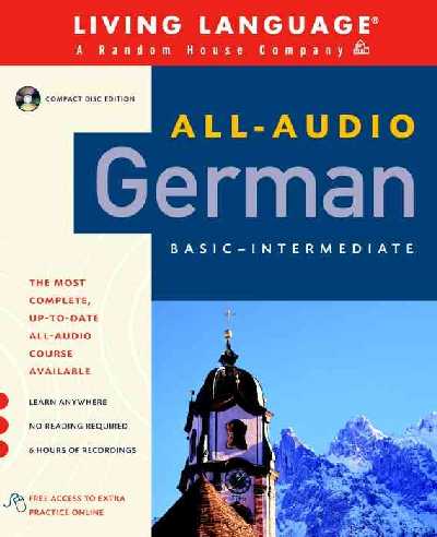 German All-Audio Course Large type / large print edition