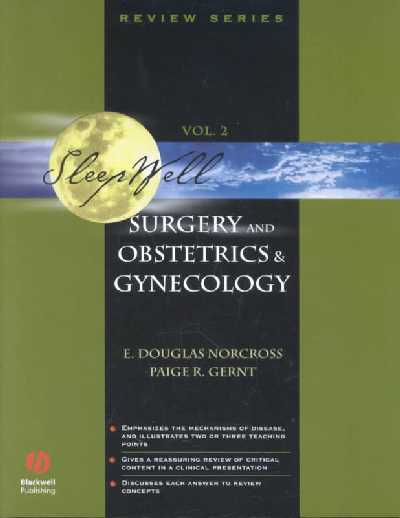SleepWell: Surgery and Obstetrics & Gynecology, Volume 2