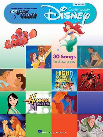 Contemporary Disney E-Z Play Today Volume 3