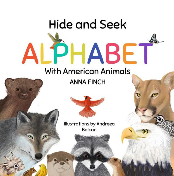 Hide and Seek Alphabet With American Animals: Hide and Seek Alphabet, #2