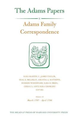 Adams Family Correspondence, Volume 12
