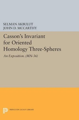 Casson's Invariant for Oriented Homology Three-Spheres: An Exposition