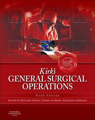 Kirk's General Surgical Operations 6th edition