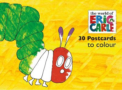 Very Hungry Caterpillar Postcards to Colour