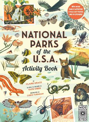 National Parks of the USA: Activity Book: With More Than 15 Activities, A Fold-out Poster, and 50 Stickers!, Volume 2