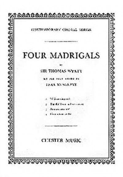 Four Madrigals: The Guitar Decade Series
