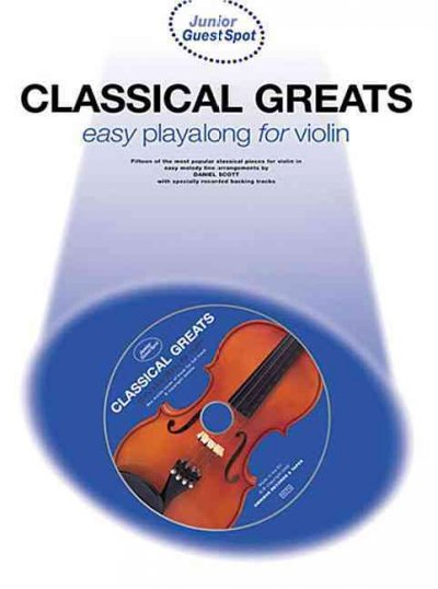 Classical Greats Playalong Junio: Classical Greats - Easy Playalong (Violin)