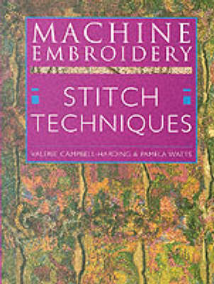 MACHINE EMBROIDERY STITCH TECHNIQUE