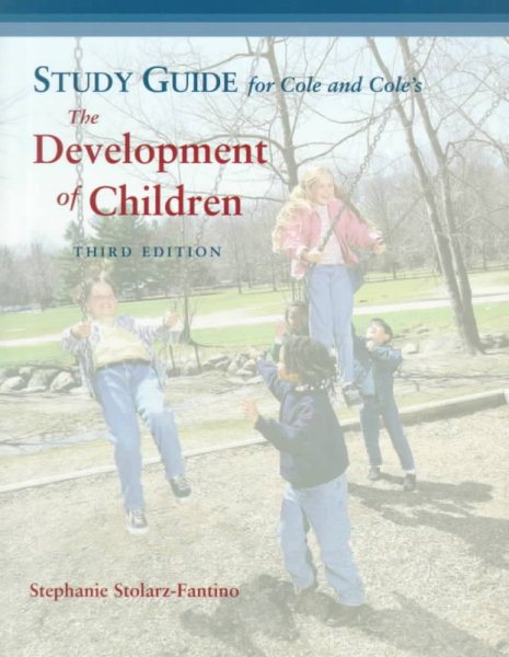 Development of Children 3rd edition, Study Guide