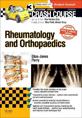 Crash Course Rheumatology and Orthopaedics Updated Print plus eBook edition 3rd Revised edition