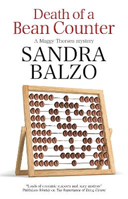 Death of a Bean Counter Main - Large Print