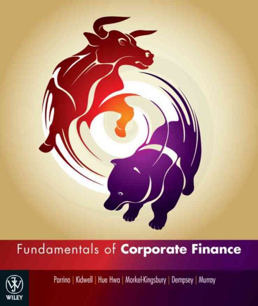 Fundamentals of Corporate Finance Australasian Edition plus Istudy Version 1 Australasian ed.