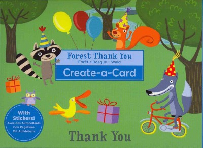 Forest Thank You Create-A-Card