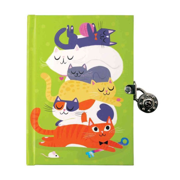 Cats Locked Diary
