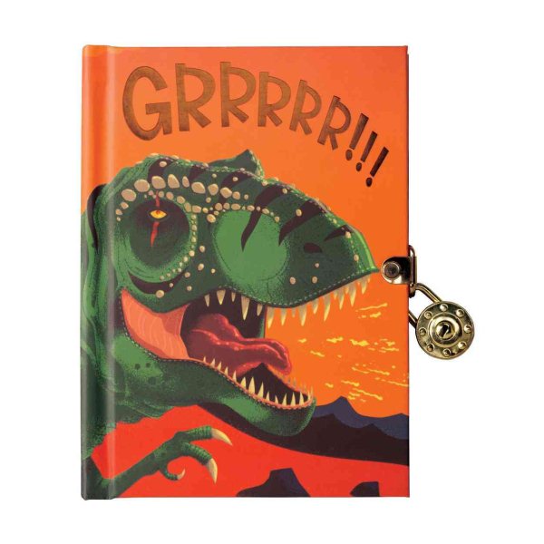 Dinosaur Locked Diary