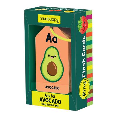 is for Avocado Ring Flash Cards
