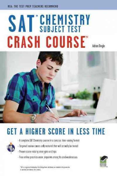 SAT Subject Test(tm) Chemistry Crash Course Book plus Online