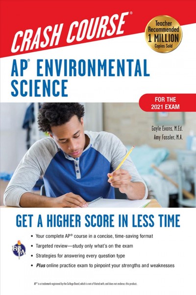 Ap(r) Environmental Science Crash Course, Book plus Online: Get a Higher Score in Less Time 2nd Second Edition, Revised ed.