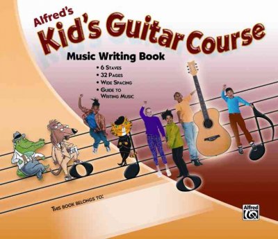 Alfred's Kid's Guitar Course Music Writing Book