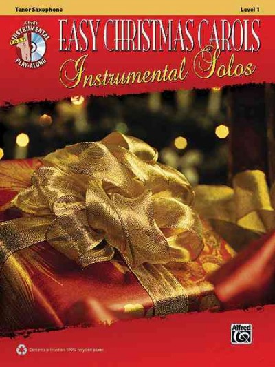 Easy Christmas Carols Instrumental Solos- Ten. Sax