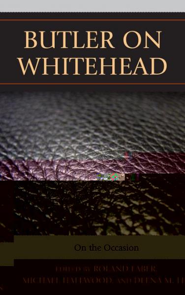 Butler on Whitehead: On the Occasion