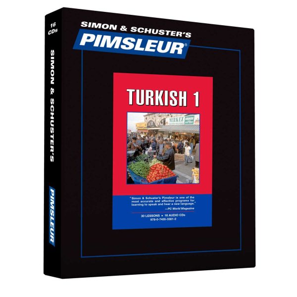 Pimsleur Turkish Level 1 CD: Learn to Speak and Understand Turkish with Pimsleur Language Programs 30th Lessons plus Reading ed.
