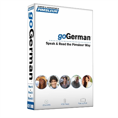 Pimsleur goGerman Course - Level 1 Lessons 1-8 CD: Learn to Speak, Read, and Understand German with Pimsleur Language Programs 8 Lessons plus Reading, Volume 1