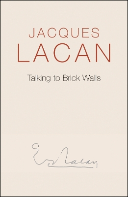 Talking to Brick Walls: A Series of Presentations in the Chapel at Sainte-Anne Hospital
