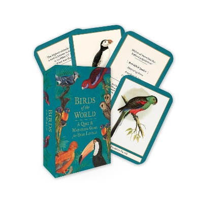 Birds of the World: A matching card and quiz game for bird lovers