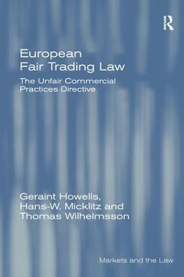 European Fair Trading Law: The Unfair Commercial Practices Directive