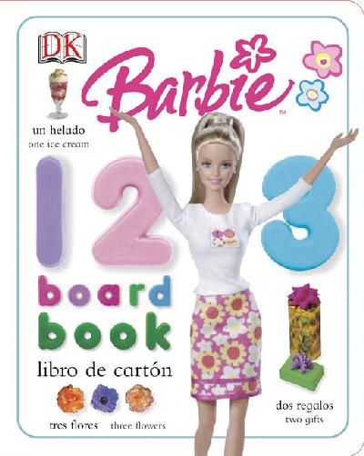 Barbie 123 Board Book / Libro de Carton Bilingual edition